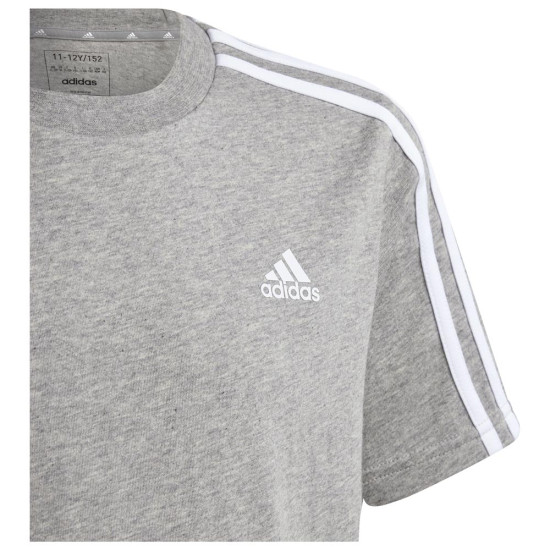 Adidas Παιδική κοντομάνικη μπλούζα U 3-Stripes Tee